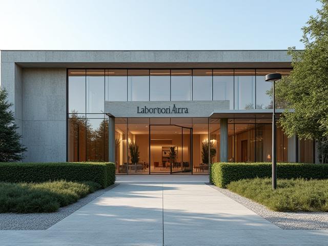 Laboratori Aura facility entrance or building exterior in Milan