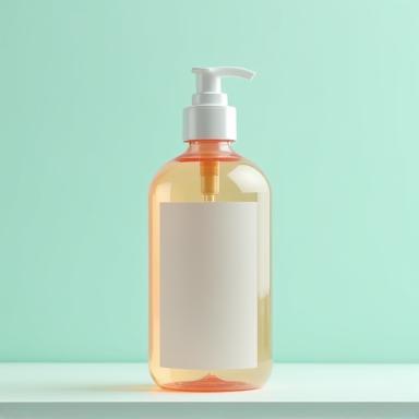 Example bodycare product packaging mockup - Body Wash