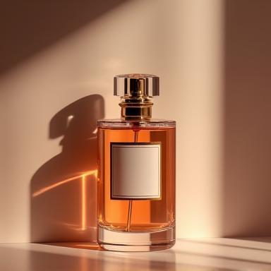 Example fragrance bottle mockup - Perfume